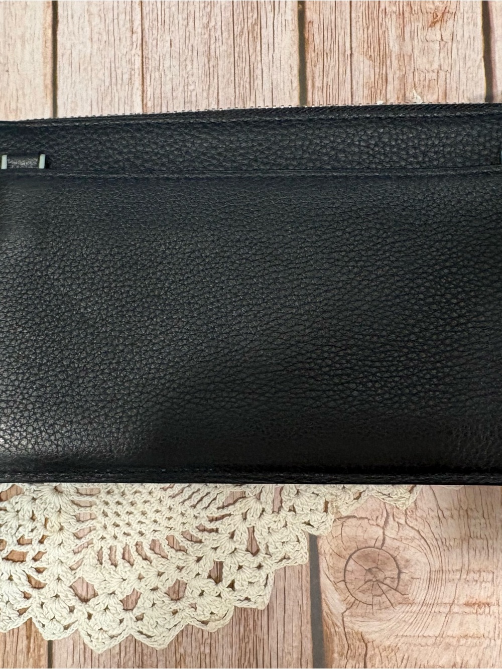 ♠️ kate spade Leila Black Pebbled Leather Crossbody♠️ *without strap - Picture 8 of 11
